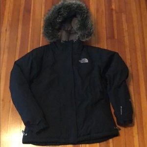 Woman’s north face down jacket